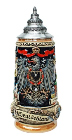 Deutschland Eagle Panorama Beer Stein