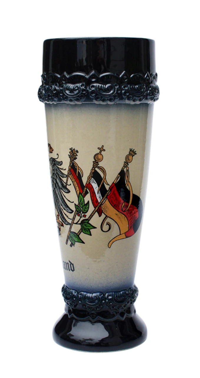 Deutschland Eagle Stoneware Wheat Beer Cup Deutschland Eagle Stoneware Wheat Beer Cup -German Wine Glass Shop Deutschland Eagle Stoneware Wheat Beer Cup K154BL LS SM 39900.1550678302