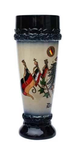 Deutschland Eagle Stoneware Wheat Beer Cup 2 Deutschland Eagle Stoneware Wheat Beer Cup -German Wine Glass Shop Deutschland Eagle Stoneware Wheat Beer Cup K154BL RS SM 37603.1550678361