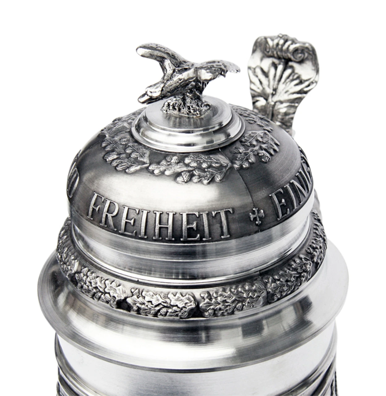 Deutschland German Landmarks Pewter Beer Stein Deutschland German Landmarks Pewter Beer Stein -German Wine Glass Shop Deutschland German Landmarks Pewter Beer Stein AS10350 Lid Detail SM 88396.1398608984