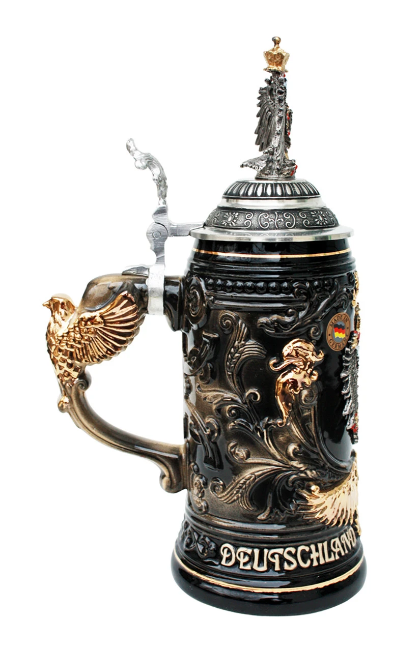 Deutschland Germany Eagle Beer Stein Deutschland Germany Eagle Beer Stein -German Wine Glass Shop Deutschland Germany Eagle Beer Stein K430SZAB LS SM 89820.1401400115