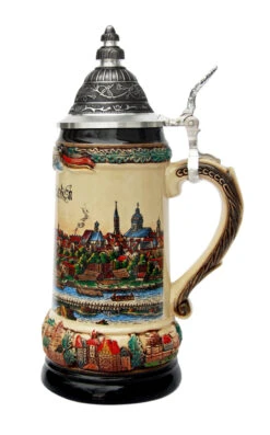 Deutschland Munich Panorama Beer Stein -German Wine Glass Shop Deutschland Munich Panorama Beer Stein ZB1413906M RS SM 42254.1697774409