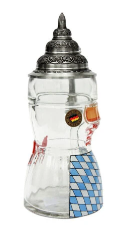 Dirndl Glass Beer Stein 0.5 Liter -German Wine Glass Shop Dirndl Glass Beer Stein 0.5 Liter K2000040 LS SM 46524.1447174175