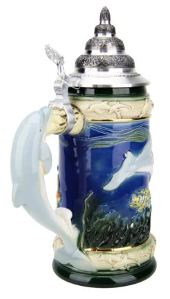 Dolphin Beer Stein -German Wine Glass Shop Dolphin Beer Stein K961 BA SM 60432.1490128973