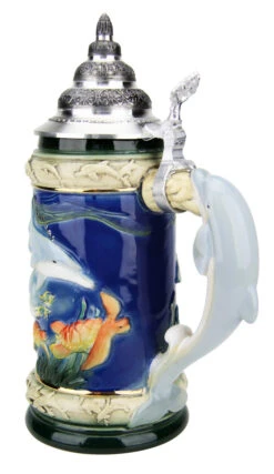 Dolphin Beer Stein -German Wine Glass Shop Dolphin Beer Stein K961 B SM 56541.1490128973