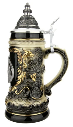 Dresden German Beer Stein -German Wine Glass Shop Dresden German Beer Stein ZB1423606D 2 RS SM 37022.1671489715