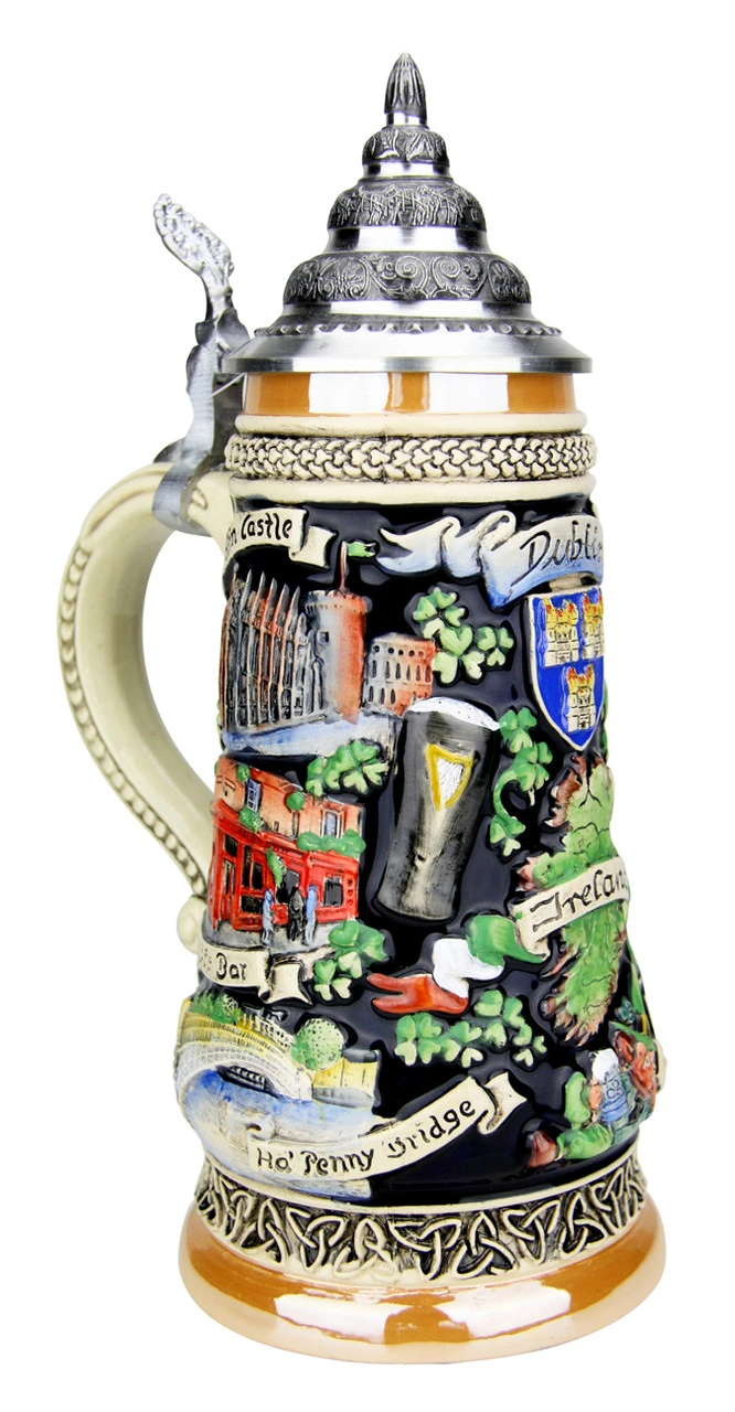 Dublin Ireland Beer Stein Dublin Ireland Beer Stein -German Wine Glass Shop Dublin Ireland German Beer Stein K303DUB LA SM 16749.1542152201