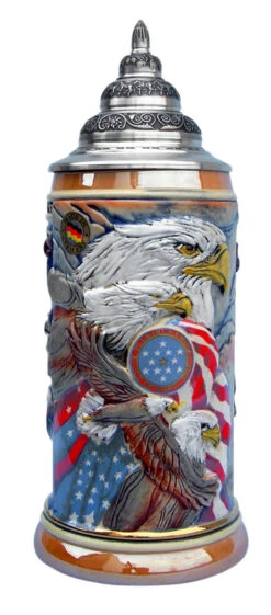 Eagle Of Freedom Beer Stein