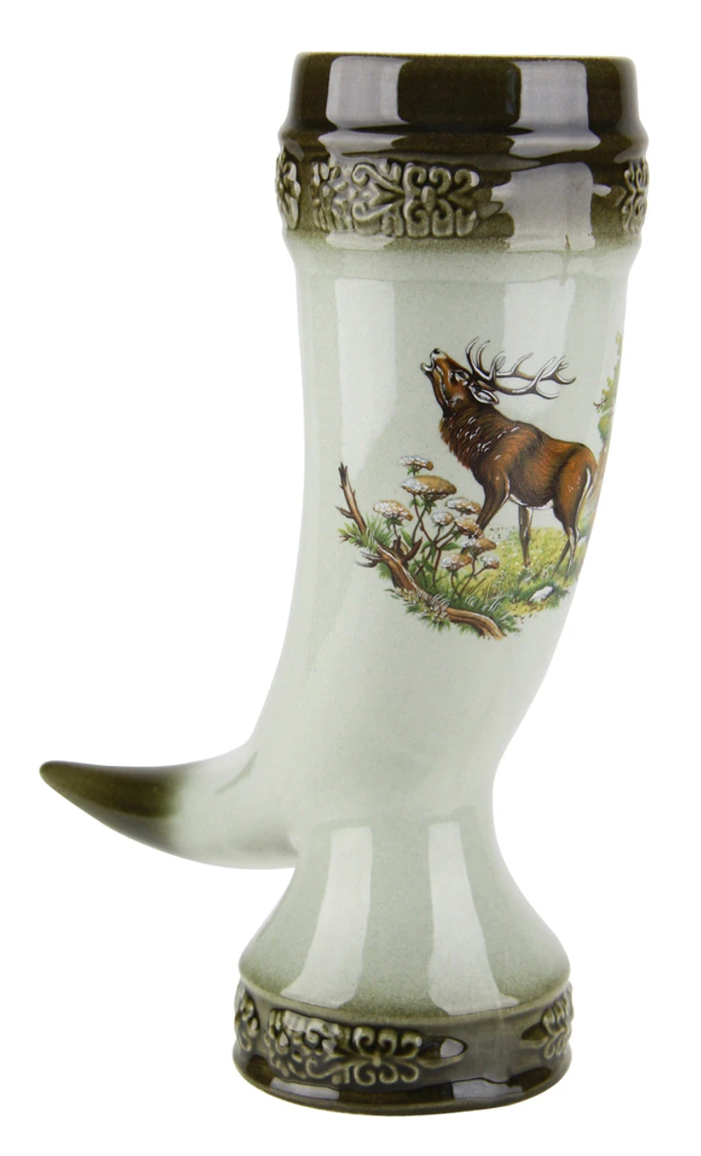 Elk Drinking Horn Elk Drinking Horn -German Wine Glass Shop Elk Drinking Horn K2901NH A SM 13719.1480119254