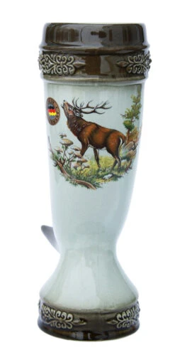 Elk Drinking Horn With Handle -German Wine Glass Shop Elk Hunting Drinking Horn K290 FNT SM 53912.1401396258