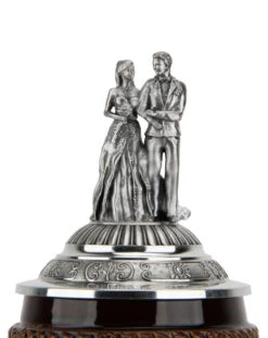 Stein Of Life Wedding Beer Stein | Wedding Couple Lid -German Wine Glass Shop Family Tree Wedding Beer Stein Wedding Couple Lid K1026F Lid SM 00515.1461692762