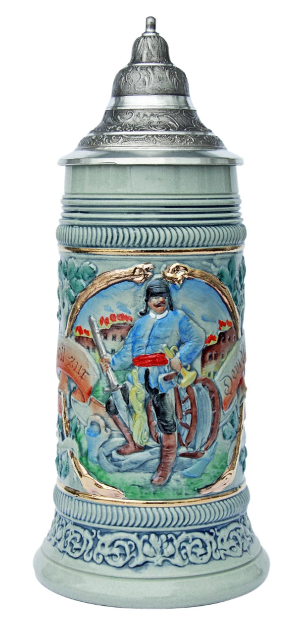 Fireman Beer Stein Fireman Beer Stein -German Wine Glass Shop Fireman Beer Stein K3019SG FNT SM 81945.1401396394