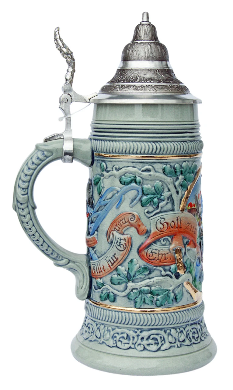 Fireman Beer Stein Fireman Beer Stein -German Wine Glass Shop Fireman Beer Stein K3019SG LS SM 89225.1401396394
