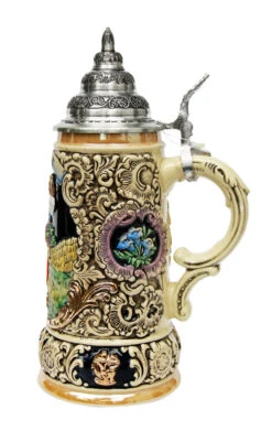 Four Seasons Series Fall Beer Stein -German Wine Glass Shop Four Seasons Series Fall Beer Stein K3903 RS SM 16490.1447627444
