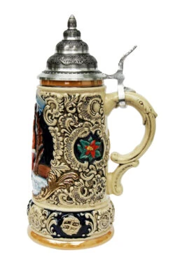 Four Seasons Series Winter Beer Stein -German Wine Glass Shop Four Seasons Series Winter Beer Stein K3904 RS SM 23702.1447627616