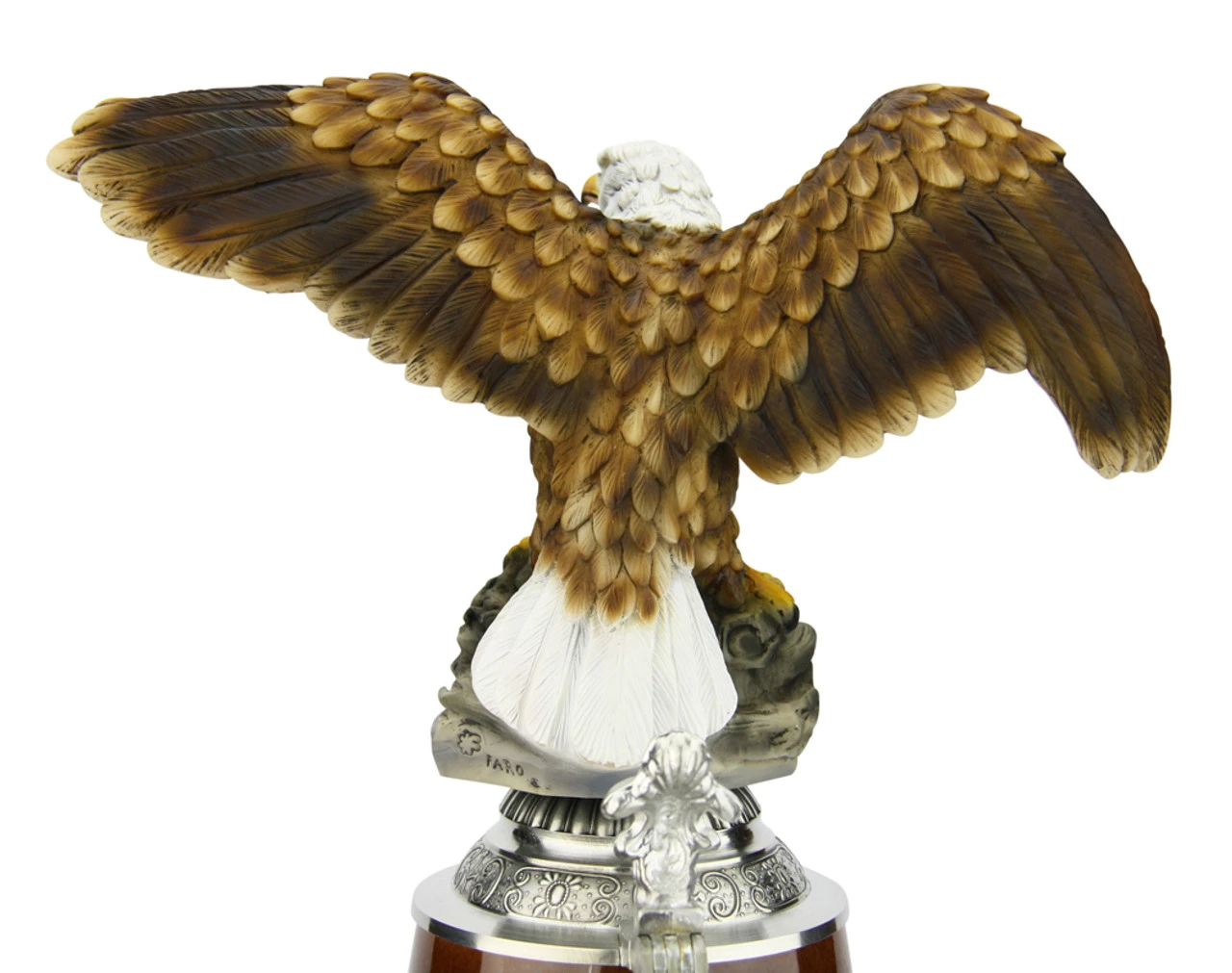 Fox Handle Hunter Beer Stein 2 Liter | Eagle Lid -German Wine Glass Shop