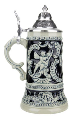 Friedolin | Drunken Student Beer Stein Cobalt -German Wine Glass Shop Friedolin Drunken Student Beer Stein Cobalt KT1341EZ LS SM 46390.1490912668