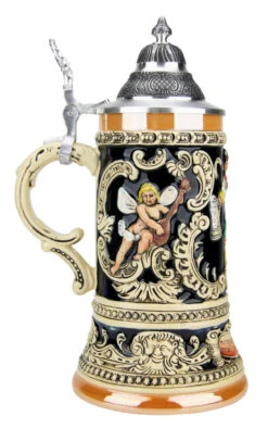 Friedolin | Drunken Student Beer Stein -German Wine Glass Shop Friedolin Drunken Student Beer Stein KT1341BZ LS SM 83872.1490912660