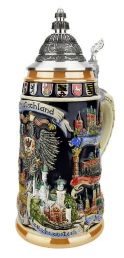 German Cities Beer Stein -German Wine Glass Shop German Cities Beer Stein ZB1941996 RA SM 25201.1618348370