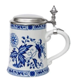 Zimmermann German Flowers Porcelain Beer Stein -German Wine Glass Shop German Flowers Porcelain Beer Stein Z9479 RS SM 15156.1425412316