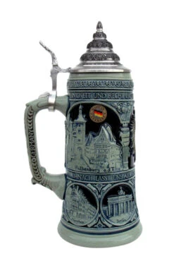 German National Anthem Beer Stein -German Wine Glass Shop German National Anthem Beer Stein K2048SG LS SM 23835.1395936018