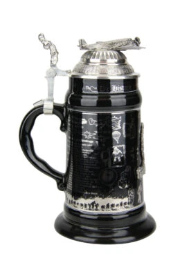 German Paratrooper History Beer Stein -German Wine Glass Shop German Paratrooper Beer Stein MC6308 LS 54437.1491337148