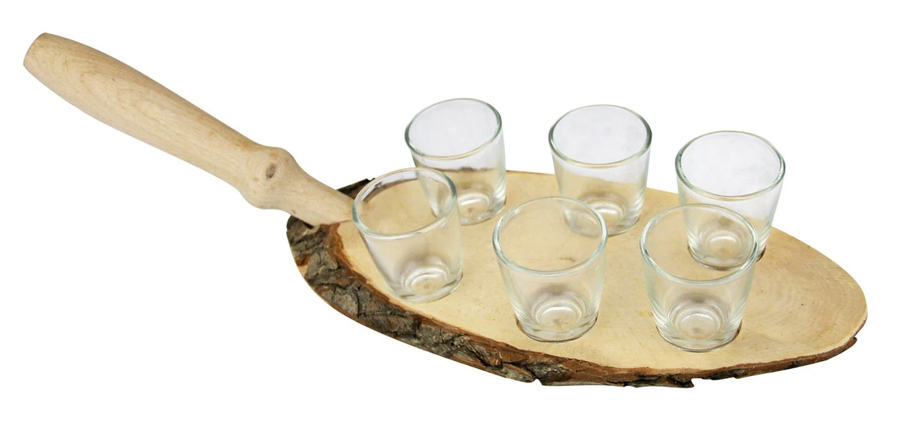 German Schnapps Wooden Platter German Schnapps Wooden Platter -German Wine Glass Shop German Schnapps Wooden Platter HF15460 2 SM 76647.1524820079