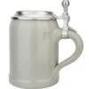 German Stoneware Salt Glaze Beer Stein 0.5 Liter