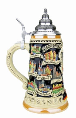 German Traveler Beer Stein | 0.4 Liter 2 German Traveler Beer Stein | 0.4 Liter -German Wine Glass Shop German Traveler Beer Stein 0.4 Liter K609 4 LS SM 31324.1532554386