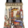 Germany Panorama Beer Stein Rustic