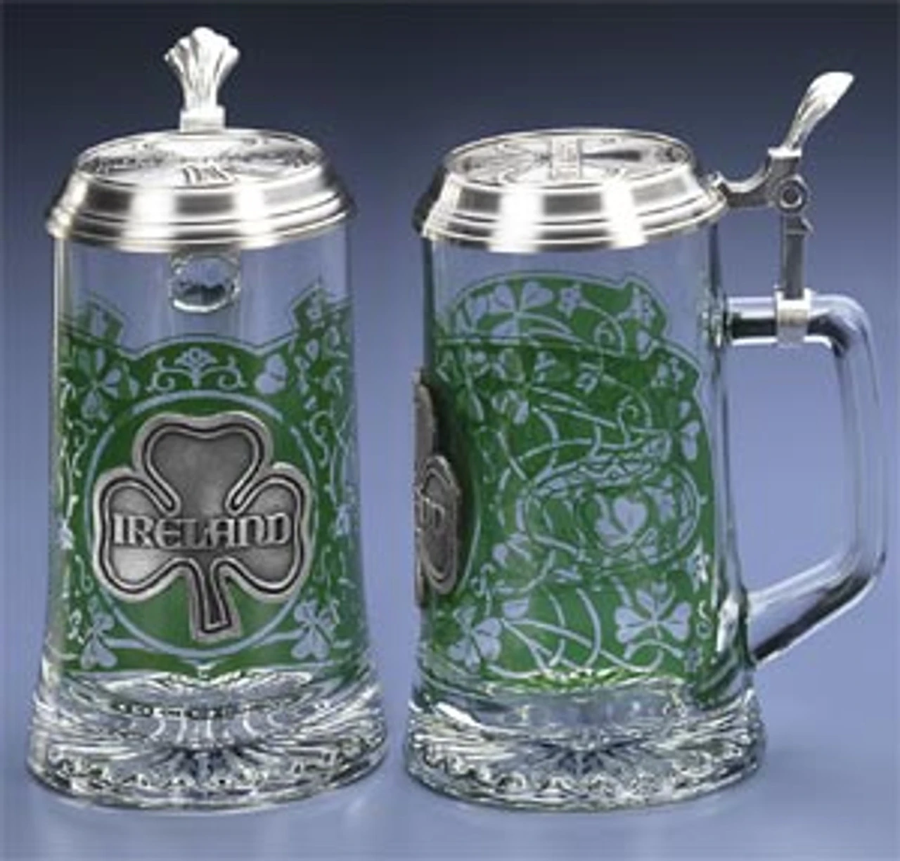Ireland Glass Beer Stein Ireland Glass Beer Stein -German Wine Glass Shop Glass Ireland Beer Stein 5930 lg 58016.1300373303