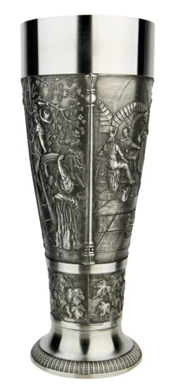 Grape Harvest Pewter Wheat Beer Tulip -German Wine Glass Shop Grape Harvest Pewter Wheat Beer Tulip AS60059 8 SM 92079.1611519705