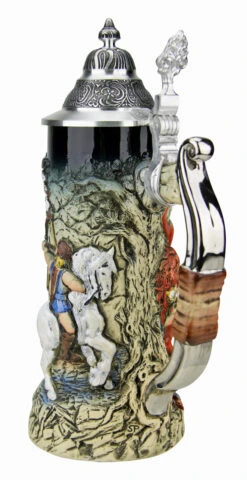 Griffin German Beer Stein 2 Griffin German Beer Stein -German Wine Glass Shop Griffon Beer Stein KT4001BZ Back SM 10106.1495579860