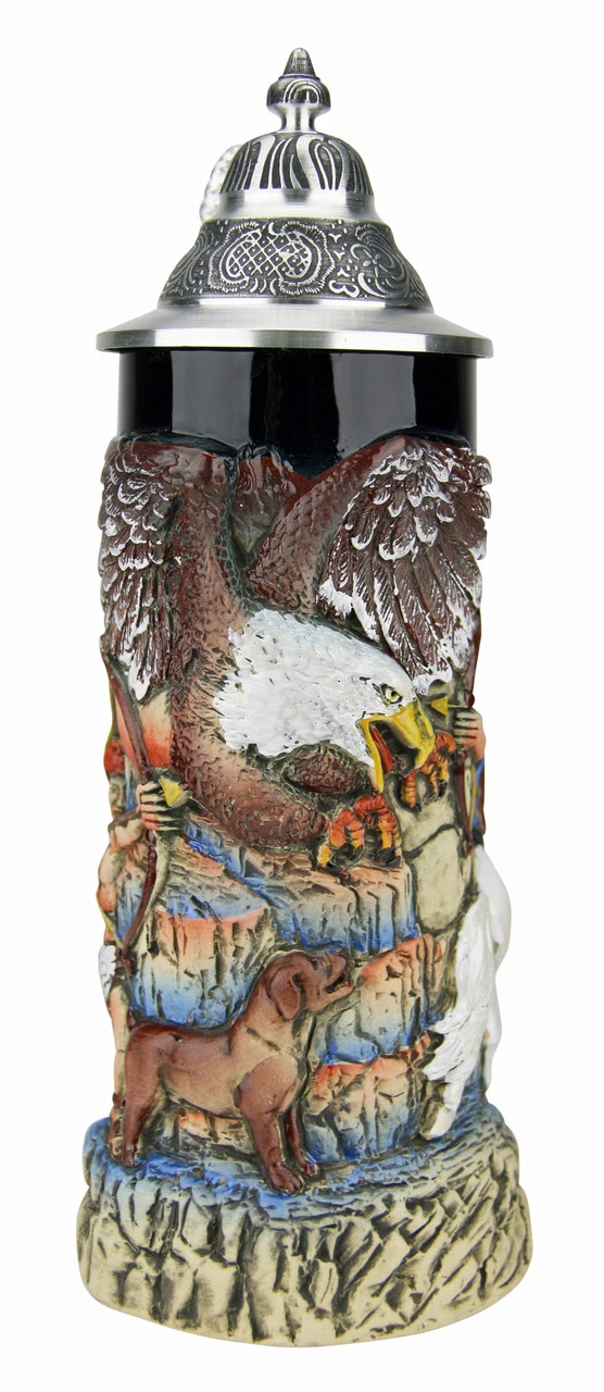 Griffin German Beer Stein Griffin German Beer Stein -German Wine Glass Shop Griffon Beer Stein KT4001BZ FNT SM 37604.1495579860