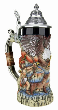 Griffin German Beer Stein 4 Griffin German Beer Stein -German Wine Glass Shop Griffon Beer Stein KT4001BZ LA SM 43338.1495579860