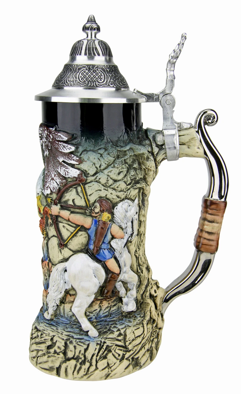 Griffin German Beer Stein Griffin German Beer Stein -German Wine Glass Shop Griffon Beer Stein KT4001BZ RS SM 11523.1495579860