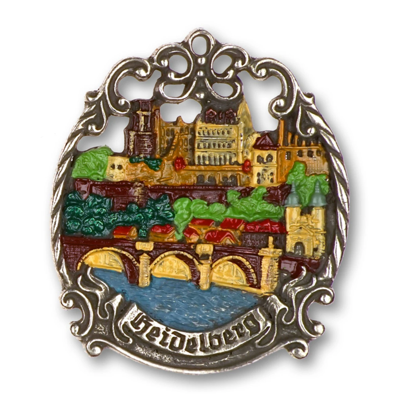 Heidelberg German Pewter Christmas Tree Ornament Heidelberg German Pewter Christmas Tree Ornament -German Wine Glass Shop Heidelberg German Pewter Christmas Tree Ornament KN1401418C 65706.1666159702