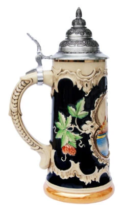 Historical Dresden Beer Stein 2 Historical Dresden Beer Stein -German Wine Glass Shop Historical Dresden Beer Stein K303HD LS SM 44396.1398609222