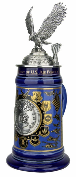 History Of The U.S. Air Force Beer Stein