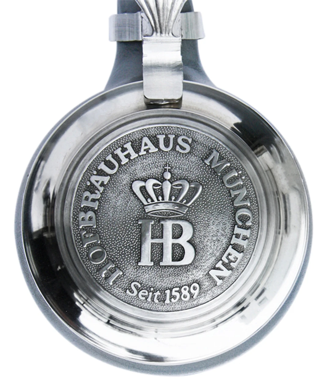 Hofbrauhaus HB 1 Liter Salt Glaze Stoneware Beer Stein Hofbrauhaus HB 1 Liter Salt Glaze Stoneware Beer Stein -German Wine Glass Shop Hoefbrauhaus Stoneware Beer Stein Lid SM 42994.1424452295