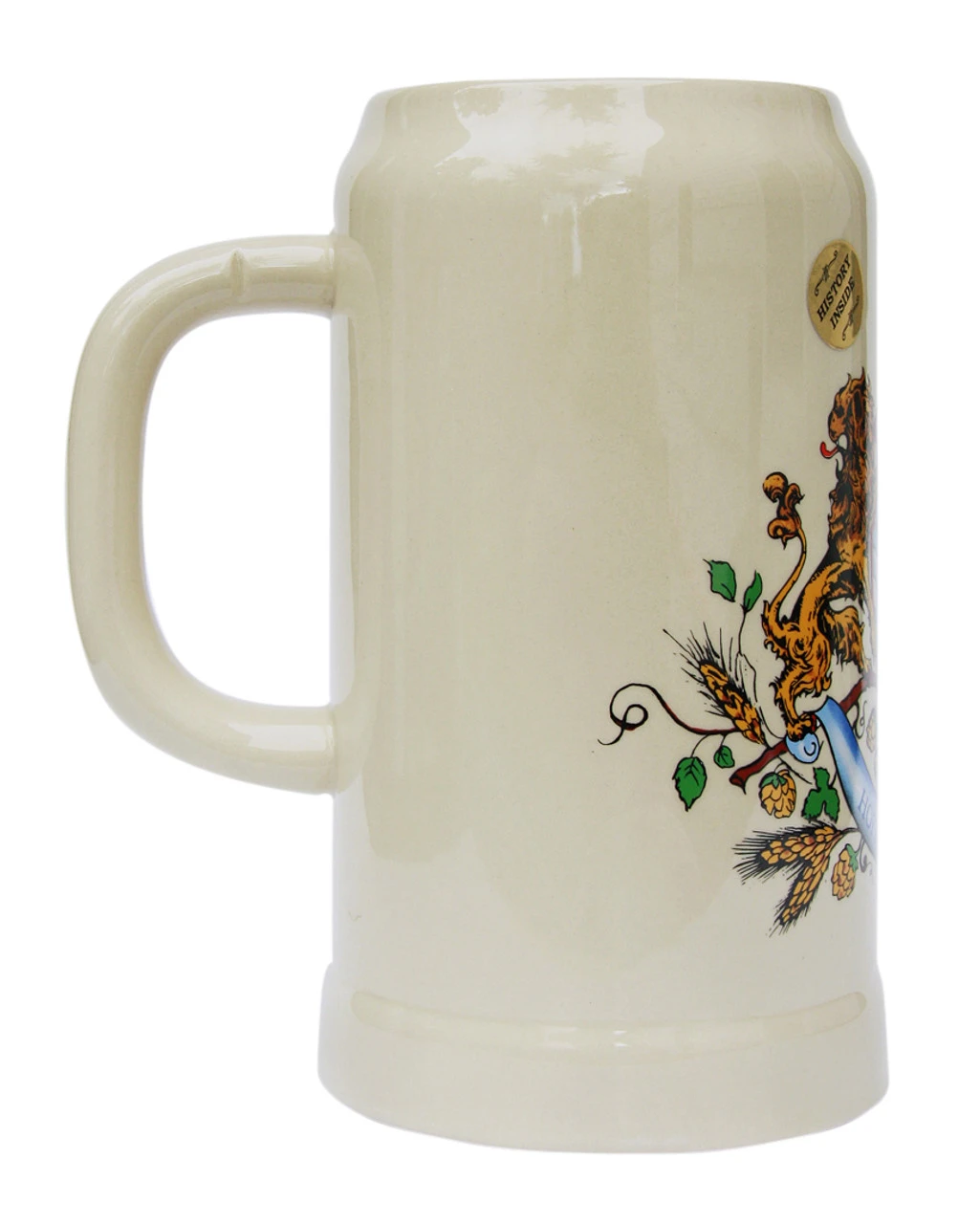 Hofbrauhaus 1 Liter Stoneware Beer Mug Hofbrauhaus 1 Liter Stoneware Beer Mug -German Wine Glass Shop Hofbrauhaus 1 Liter Stoneware Beer Mug KHB1000059 Side SM 70165.1416684469