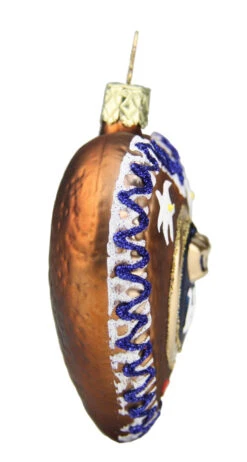 Hofbrauhaus HB Gingerbread Heart Glass Ornament -German Wine Glass Shop Hofbrauhaus HB Gingerbread Heart Glass Ornament GSHB2105 Side SM 12251.1544039783