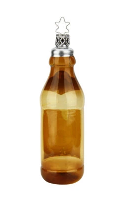 Hofbrauhaus HB Helles Vollbier Bottle Glass Christmas Ornament -German Wine Glass Shop Hofbrauhaus HB Helles Vollbier Bottle Glass Christmas Ornament KHB1000487 Back SM 91688.1618264281