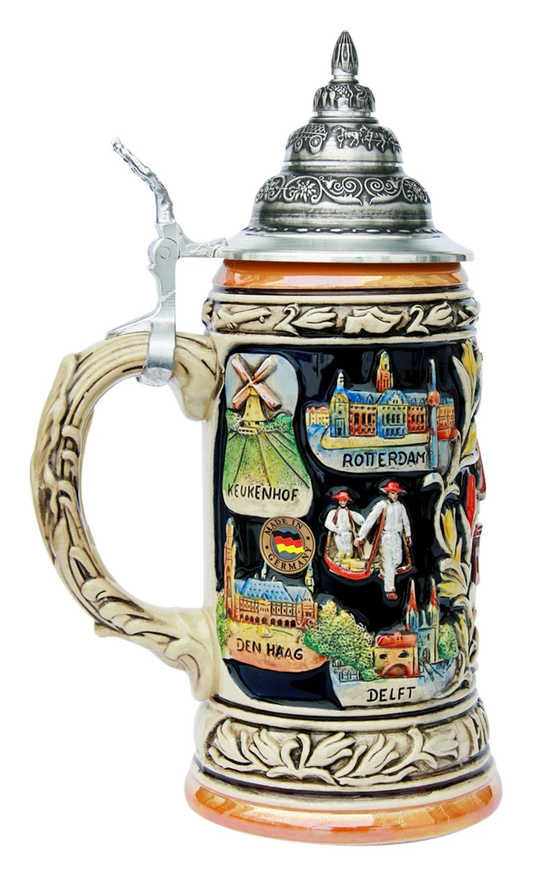 Holland Commemorative Stein Holland Commemorative Stein -German Wine Glass Shop Holland Commemorative Beer Stein K1002 LS SM 40835.1399044741