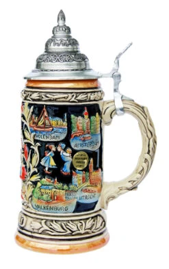 Holland Commemorative Stein 2 Holland Commemorative Stein -German Wine Glass Shop Holland Commemorative Beer Stein K1002 RS SM 35237.1399044744