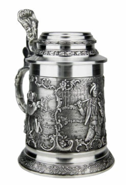 Hunter Pewter Beer Stein 5 Hunter Pewter Beer Stein -German Wine Glass Shop Hunter Pewter Beer Stein AS12351 LA SM 20799.1511128213