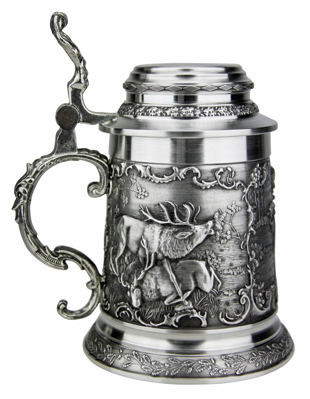 Hunter Pewter Beer Stein Hunter Pewter Beer Stein -German Wine Glass Shop Hunter Pewter Beer Stein AS12351 LS SM 09588.1511128213