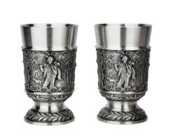 Hunter Pewter Shot Cup 1 Oz | Set Of 2 2 Hunter Pewter Shot Cup 1 Oz | Set Of 2 -German Wine Glass Shop Hunter Pewter Shot Cup 1 oz Set of 2 AS12402 Hunter SM 33313.1679781604