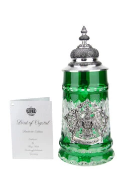 Lord Of Crystal Deutschland Beer Stein Green -German Wine Glass Shop IMG 4639 97490.1490134811
