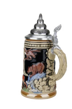 Wildlife Beer Stein -German Wine Glass Shop IMG 5222 33769.1507166484
